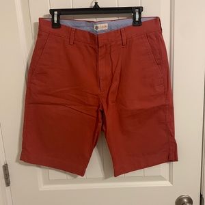 J Crew Red Shorts